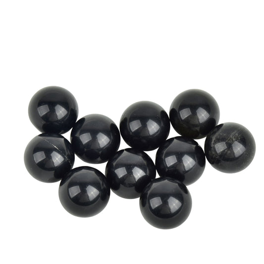 Natural Black Obsidian Spheres