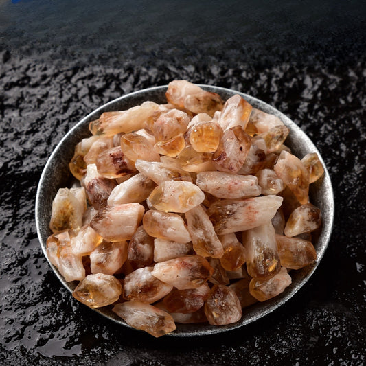 Natural Raw Crystal Rough: Citrine Bud